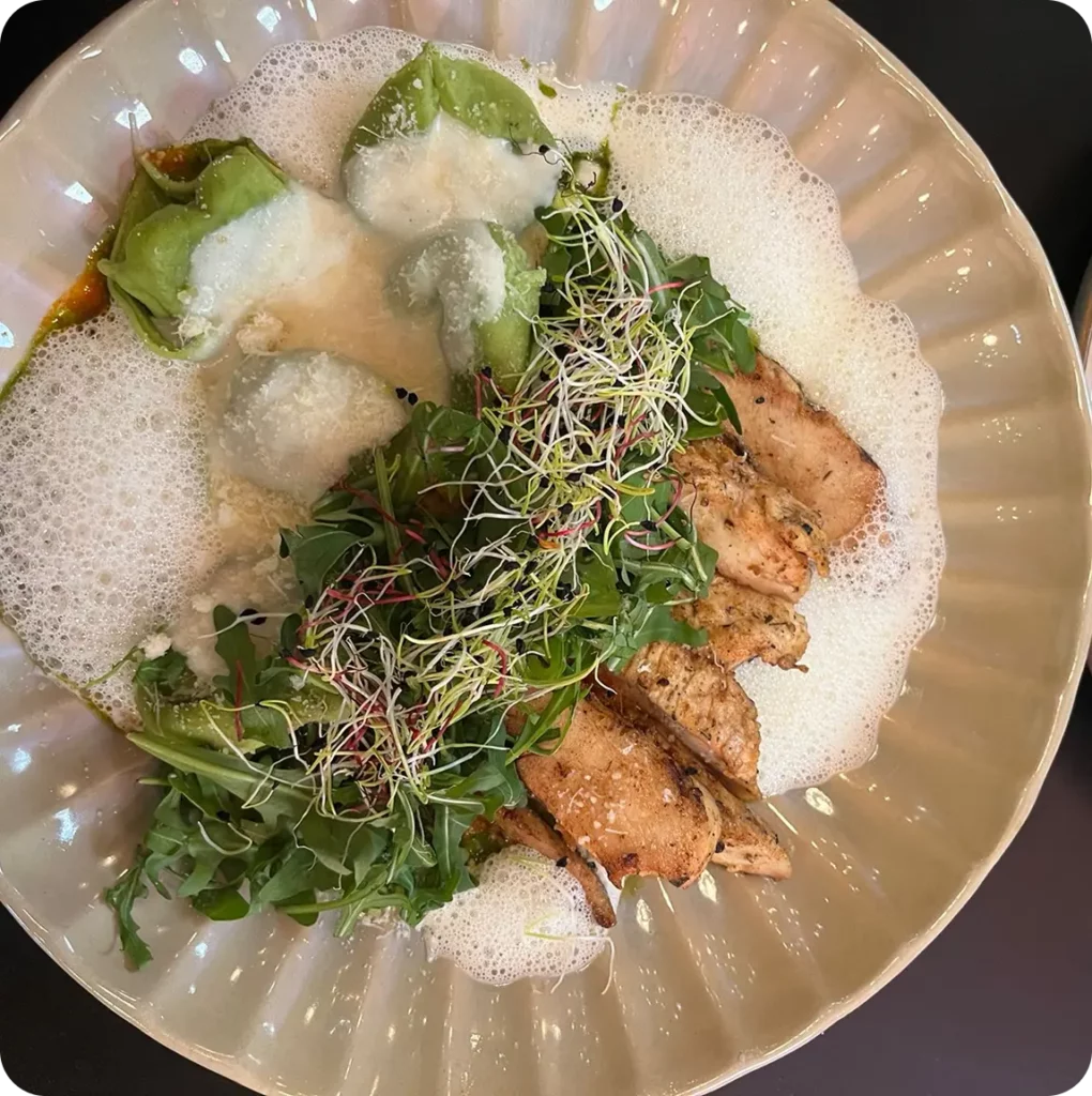 Photographie culinaire plat bistronomique poisson Lyon - Marketing restaurant